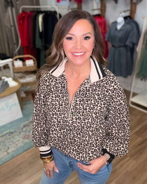 Willa Leopard Top