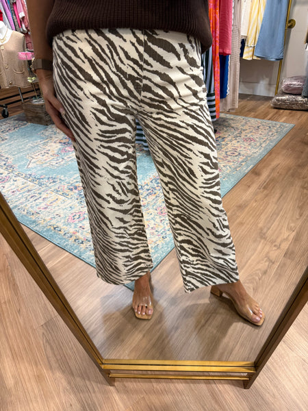 Zebra Print Pant