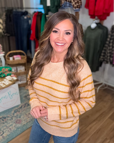 Simple Moments Sweater - Mustard