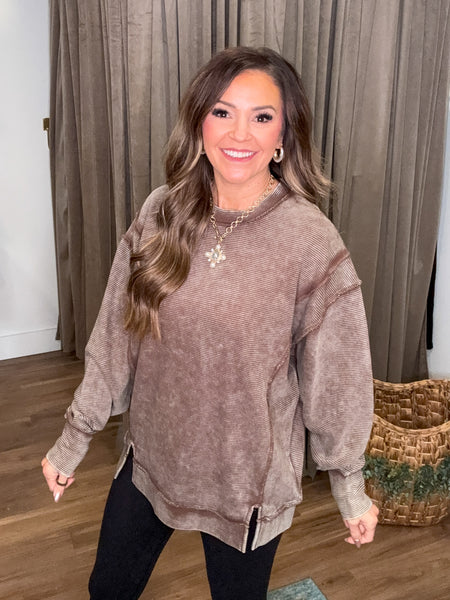 Romy Pullover - Brown