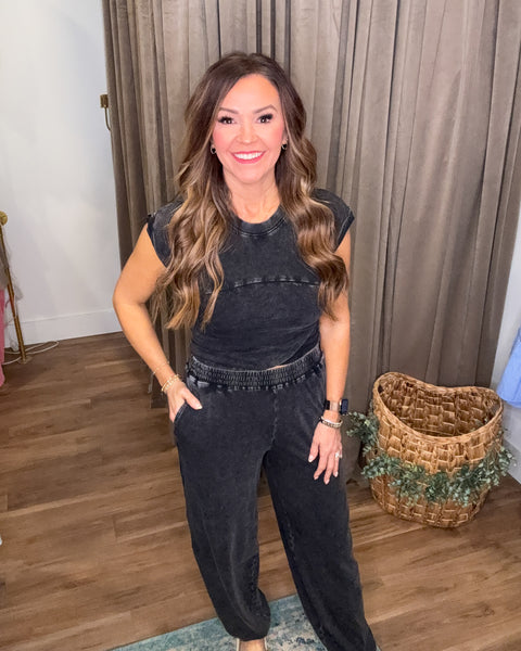 Love To Lounge Set - Black