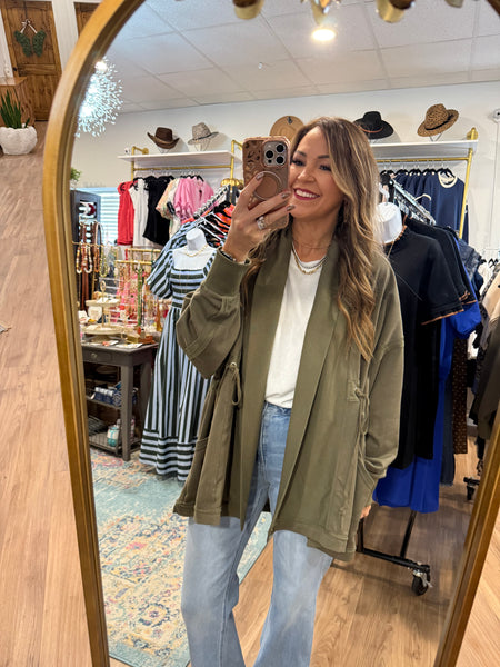 Vivianne Cardigan - Olive