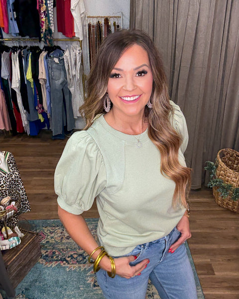 The Trevor Top - Sage
