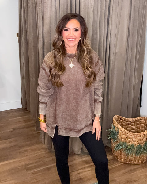 Romy Pullover - Brown
