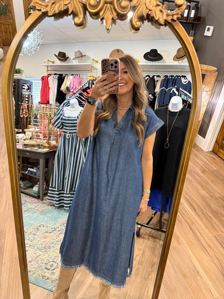Charla Denim Dress