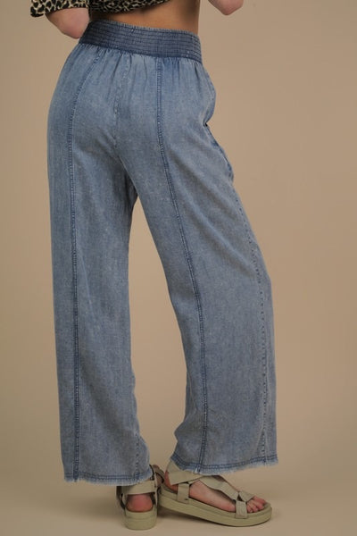 The Alaina Chambray Pants