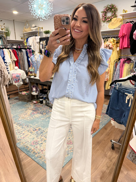 Kara Striped Top