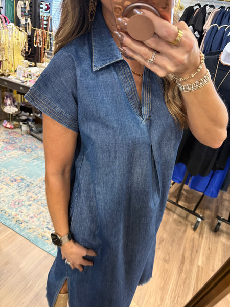 Charla Denim Dress
