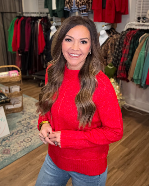 Cillian Sweater - Red