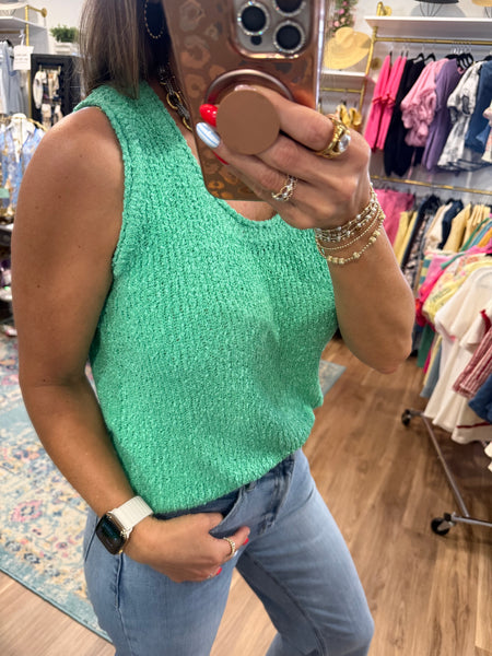 A Sweet Escape Top - Green