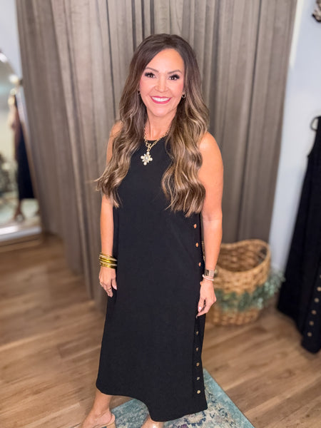 Sunset Chaser Dress - Black