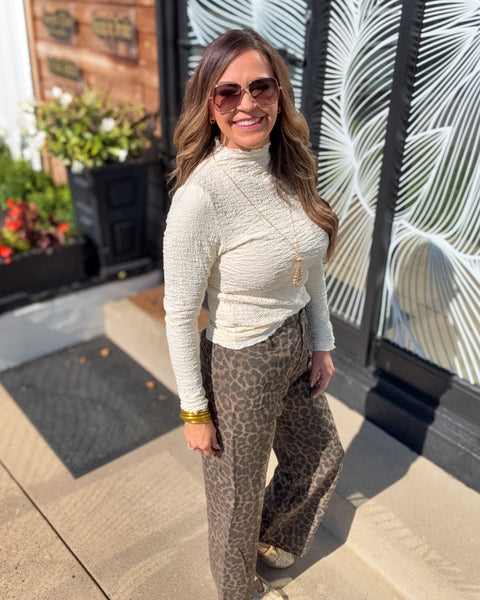 You Got The Best Of Me Leopard Pant