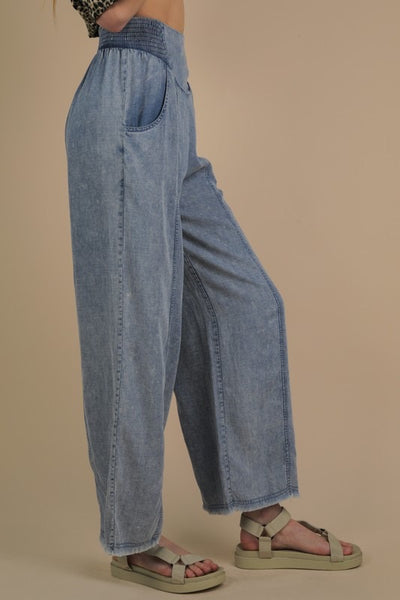 The Alaina Chambray Pants