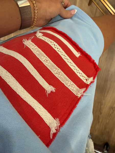 Patriotic Fun Shorts Set