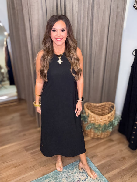 Sunset Chaser Dress - Black