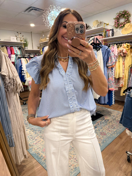 Kara Striped Top