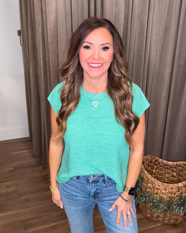 Sloane Sleeveless Sweater - Mint