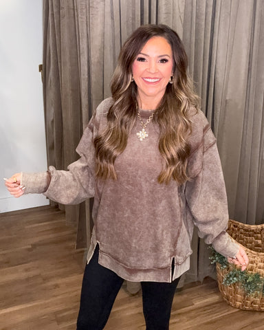 Romy Pullover - Brown