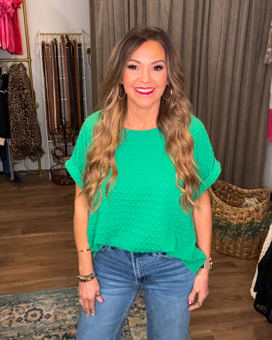 The Vivian Top - Green