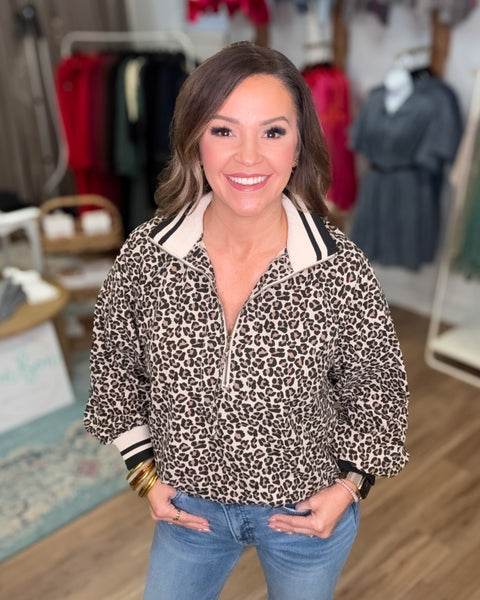 Willa Leopard Top