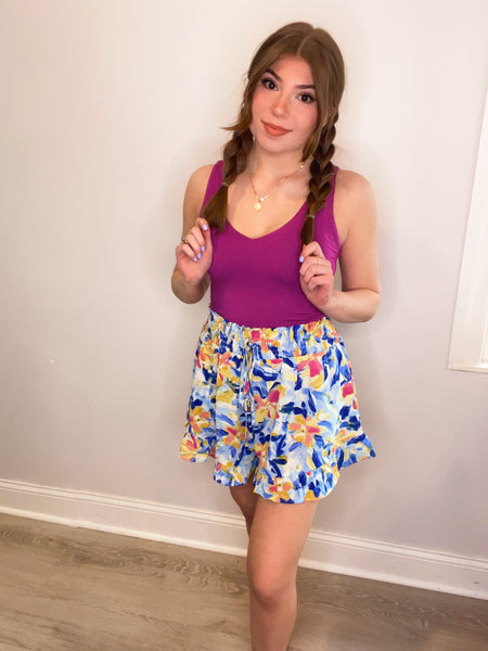 Addison Floral Shorts