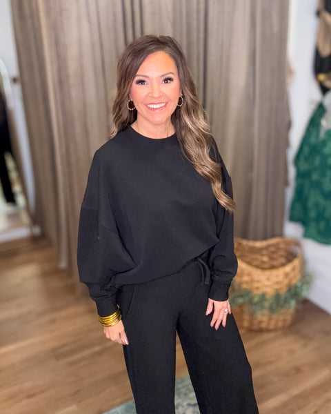 Gracelyn Scuba Set - Black