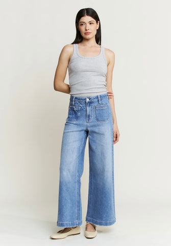 Lea High-Rise Wide Leg Jean