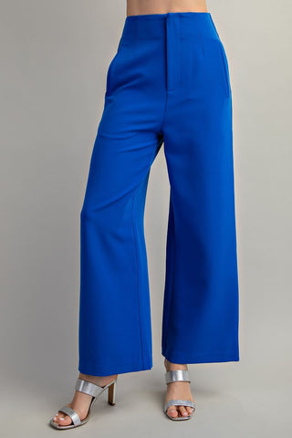 Kali High Waist Pants - Royal Blue