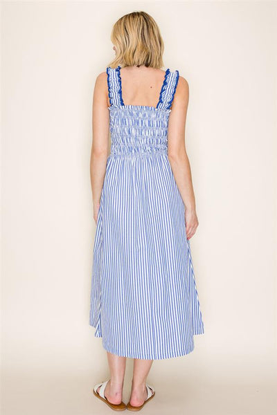 Seaside Stroll Dress - Blue