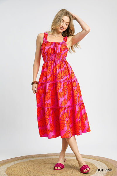 Look Out Hot Pink Sundress