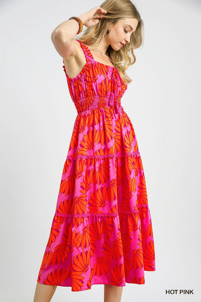 Look Out Hot Pink Sundress