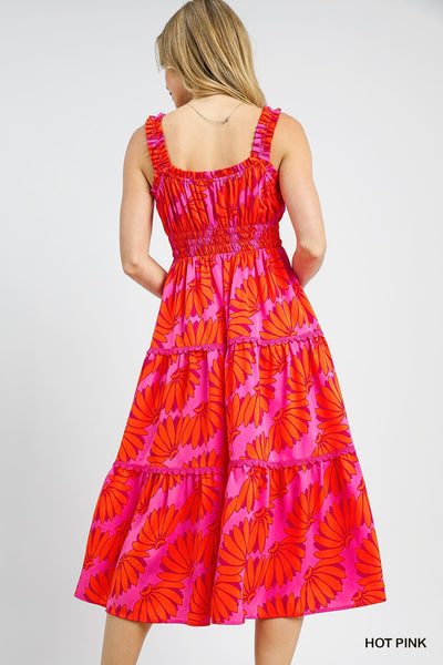 Look Out Hot Pink Sundress