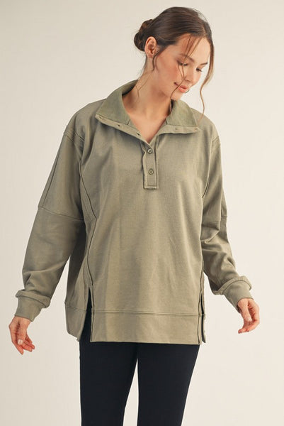 Lora Top - Sage Green
