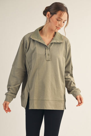 Lora Top - Sage Green