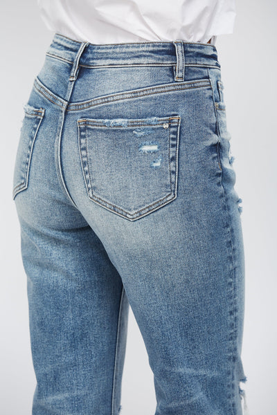 Edina High Rise Straight Leg Jean