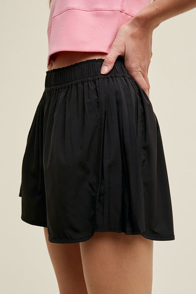 Mila Active Shorts - Black
