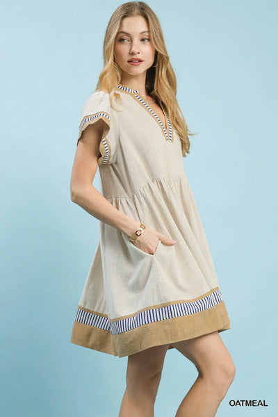 Adalyn Dress - Khaki