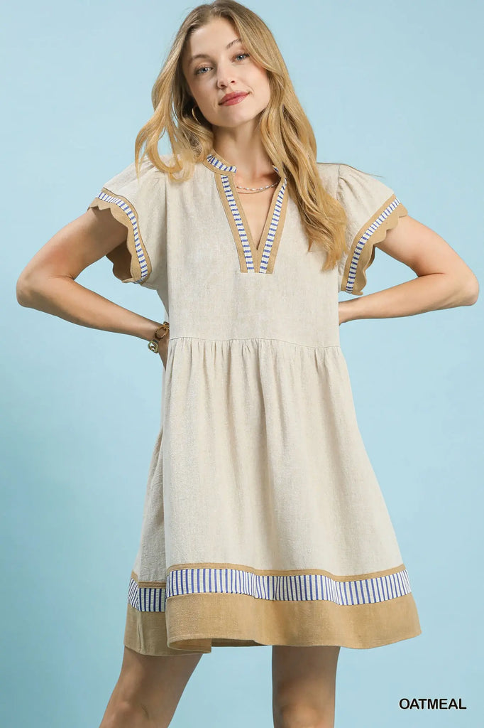 Adalyn Dress - Khaki