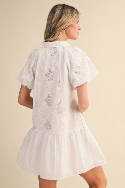 Always A Good Idea Dress - White