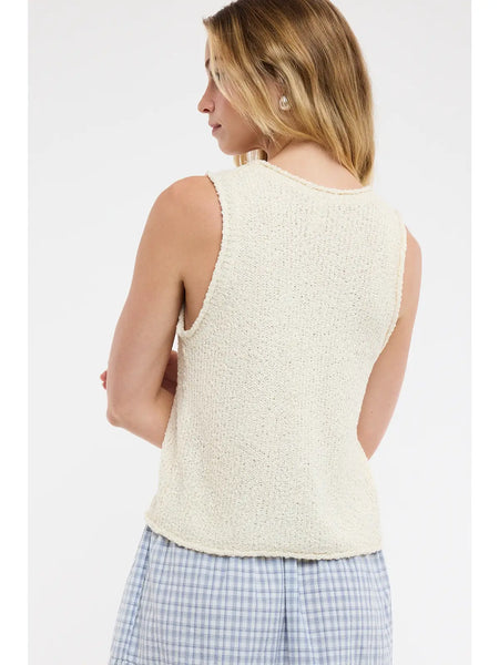 A Sweet Escape Top - Ivory