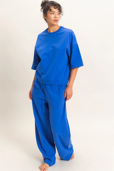 Ava Pant Set - Blue