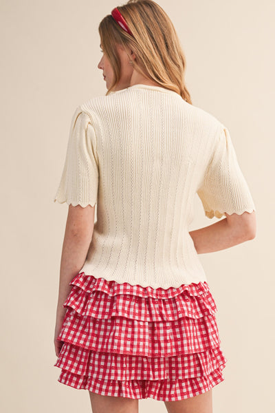 Beauty Is Here Cardigan - Ivory