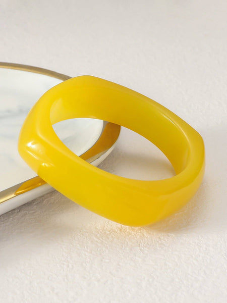 Translucent Geometric Bracelet