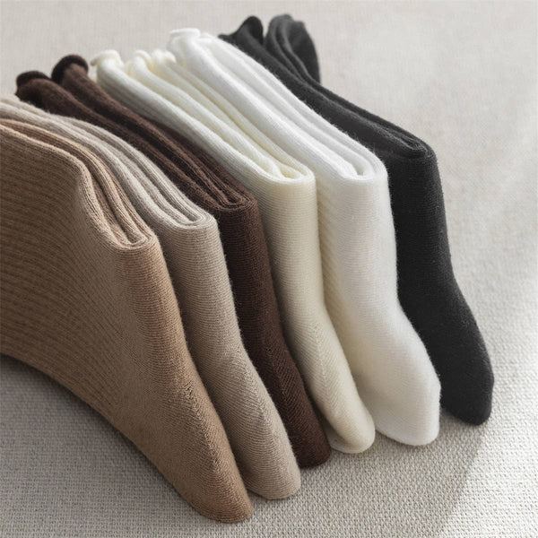 Flounce Socks - White