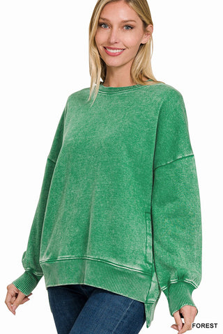 Hayleigh Sweatshirt - Forest Green