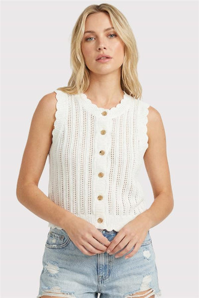 Gabby Knit Top - Green
