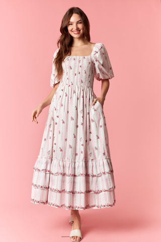 The Garden Party Dress - Pink