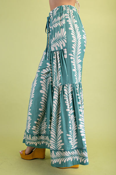 Haley Pant - Dusty Mint