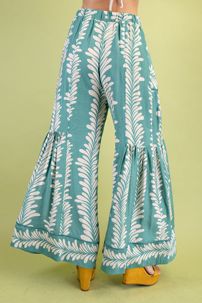 Haley Pant - Dusty Mint
