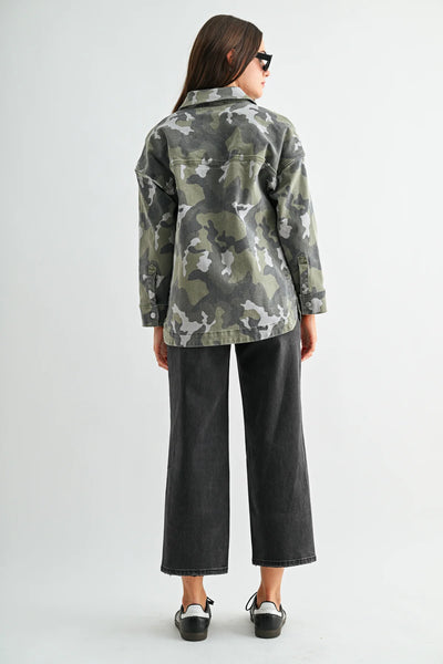 Hatley Denim Jacket - Camouflage
